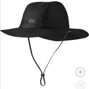 Outdoor research gore-tex sombrero hat waterproof black medium